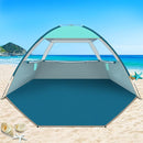 COMMOUDS Beach Tent Sun Shade for 3/4-5/6-7/8-10 Person, UPF 50+ Beach Sun Shelter Canopy Tent, Lightweight, Easy Set Up and Carry by TinyTreasures Baby Boutique