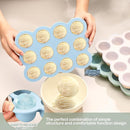 3 Pcs Baby Food Storage Container 12 Cup Silicone Baby Food Freezer Tray with Lid Stackable Reusable Silicone Freezer Tray for Food Vegetable Fruit Puree and Breast Milk(Colorful) by TinyTreasures Baby Boutique