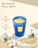 M&SENSE Peaceful Patchouli Scented Natural Soy Wax Candle, 14.1oz 60 Hours Long Lasting Slow Burning Candles for Home Decor, Aromatherapy Candle for Stress Relief by CozyNest Decor