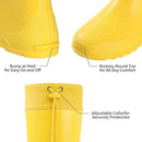 Asgard Packable Tall Rain Boots for Women Waterproof Rubber Garden Boots Ultra Lightweight Flat Mud Boots- NOT FOR WIDE CALF by GreenHaven Gardens
