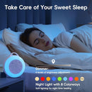 b&h Portable White Noise Machine with Night Light - Sound Machine for Baby, Bluetooth Speaker, 24 Soothing Sounds, 9 Colors Light, Timer, Rechargeable Sleep Machine for Home and Travel by TinyTreasures Baby Boutique