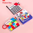 hahaland Baby Books 0-6 Months - 2PCS Infant Toys 0-6m Tummy Time Babies Toy Newborn Toys High Contrast Visual Development Sensory Book Baby Girl Boy Shower Gift by TinyTreasures Baby Boutique