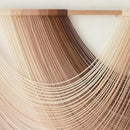 Macrame Wall Hanging Dip-Dye Boho Home Decor Fiber Wall Art Craftsmanship Bedroom Livingroom 57" W x 39" L by CozyNest Decor