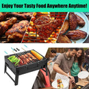 Barbecue Grill Portable BBQ Charcoal Grill Smoker Grill for Outdoor Cooking Camping Hiking Picnics Backpacking by GreenHaven Gardens