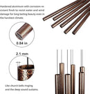 36 Inch Wind Chimes for Outside Deep Tone Sound Like Church Bell Memorial Christmas Copper Vein Thickness of Tube is 2.1mm Taiwan Made by CozyNest Decor