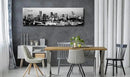 Black and White Wall Art Denver Skyline Cityscape Skyscrapers Canvas Print Painting Landscape USA City Buildings Pictures Modern Artwork for Man Room Office Living Room Decoration 13.8"x47.3" by CozyNest Decor