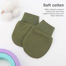 BQUBO 6 Pairs Newborn Baby Boys Girls Mittens 0-6 Months Unisex-Baby Infant Mittens Elastic No Scratch Wrist Gloves by TinyTreasures Baby Boutique