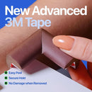 Furniture Edge 16.2ft & Corner Guards | Protective Foam Cushion | 15ft Bumper 4 Adhesive Childsafe Corners | Baby Child Proofing Foam Set and Safe for Table, Fireplace, Countertop | Brown by TinyTreasures Baby Boutique