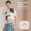 Toddler Sling Carrier, Easy to Wear Baby Carrier Sling 7-40 lbs, Adjustable Lightweight Baby Wrap Sling, Perfect Toddler Hip Carriers One Size Fits All, Beige Mesh by TinyTreasures Baby Boutique