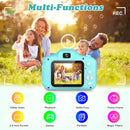 Kids Camera, HD Digital Video Camera, Childrens Toys for 3 4 5 6 7 8 9 Year Old Boys/Girls, Selfie Camera for Kids, Christmas Birthday Gifts with 32GB SD Card (Green) by TinyTreasures Baby Boutique