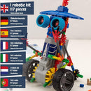 Science4you Deltabot Robot Toy Kit for Kids Age 8-12 - STEM 117 Pieces Robotics Kit, Build Your Own Robot Toy for Kids Age 8+, Educational Science Kits DIY Building Toys, Gift for Boys and Girls by TinyTreasures Baby Boutique