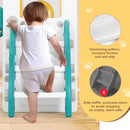 JOYLDIAS 9 in 1 Toddler Slide, Toddler Playground with Double Slides, Climber,Basketball Hoop,Tunnel, Telescope, Storage Space and Non-Slip Step, Indoor Outdoor Backyard Playset for Toddlers Age 1-3+ by TinyTreasures Baby Boutique