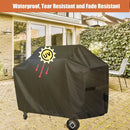 Grill Griddle Cover for Brand-Man Griddle Grill Combo 6-Burner, Portable Gas BBQ Covers, Waterproof Outdoor Propane Grills Cover-22.4" D x 64" W x 42" H by GreenHaven Gardens