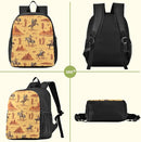 Toddler Backpack Western Desert Cowboy Waterproof Mini Backpack Boys/Girls Cute Kindergarten Pre School Bags 11 Inch by TinyTreasures Baby Boutique