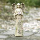 Topadorn Garden Statuary Outdoor Praying Angel Resin Figurines,Collectible Sculptures,10" H by CozyNest Decor