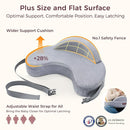 Momcozy Exclusive Memory Foam Nursing Pillow - Pioneering Safety Fence-Plus Size Breastfeeding Pillow for Ergonomic Comfort & Support-Easier and Healthier Nursing - Fit for All, Removable Cover by TinyTreasures Baby Boutique