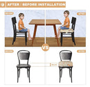 Toddler Booster Seat for Dining Table, Portable Booster Seat for Kitchen Chair, 4 Inch High-Density Foam Cushion with Adjustable Safety Straps and Non-Slip Bottom, Perfect for Kids Travel and Daily by TinyTreasures Baby Boutique