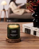 M&SENSE Celestial Cypress - Cedarwood Spice Scent Natural Soy Wax Highly Scented Candle, 11.6oz 2 Wick 70 Hours Long Lasting Candle Woody Scent Gifts for Dad by CozyNest Decor