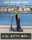 FanttikRide T9 Electric Scooter for Kids 4.3-5.6 ft, 7/10/12 MPH, LED Battery Level, Height Adjustable and Foldable, Electric Scooter for Kids, for Teenager, Up to 40 mins by TinyTreasures Baby Boutique