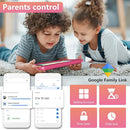 Tablet for Kids Age 3-12 10.1 inch Android 14 6000mAh 8GB RAM+64GB ROM(Expandable to 1TB Kids Tablet WiFi6 Google Kids Space Parental Control 1280 * 800 HD Screen (Pink) by TinyTreasures Baby Boutique