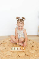 Xylophone, Montessori Musical Toy for Toddlers and Young Kids with a Modern Boho Aesthetic, Perfect in a Nursery, Playroom or as a Gender Neutral Baby and Birthday Gift by TinyTreasures Baby Boutique
