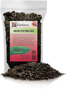 Premium Aroid Potting Mix - Soil Free Blend for Aroids - Growing Medium for House Plants by Gardenera - (1 Quart Bag) by GreenHaven Gardens