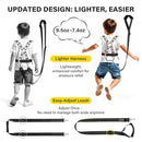 Safety Harness Leash for Kids with Autism, Special Needs and Older Children Ages 6-12 | Adjustable Teens Walking Harness with Grab Handle and Tether | Keep Active ADHD/ASD Autistic Kids Safe by TinyTreasures Baby Boutique
