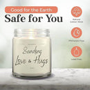 1OAK Vanilla Soy Candles - Big Hug Candle - Grief Gifts - Thinking of You Gifts for Women - Sympathy Gift - Condolence Gift - Sympathy Candle - Cheer Up by CozyNest Decor