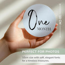 Tiny Trees® Baby Monthly Milestones, Monthly Milestone Signs, Baby Announcement, Baby Age Milestone Keepsakes and Photo Props by TinyTreasures Baby Boutique