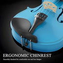 Beginner Violin 4/4, Full Size Violin for Adults, Teens, Student, Acoustic Fiddle Kit with Hard Case, Bow, Rosin, Bridge, Learners Age 12+ (Sky Blue) by TinyTreasures Baby Boutique