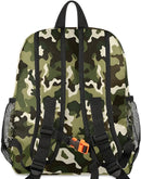 Toddler Backpack for Boys Girls - 12 Inch Green Camo Kids Backpacks Preschool Kindergarten Lightweight Waterproof Schoolbag Book Bag for School by TinyTreasures Baby Boutique
