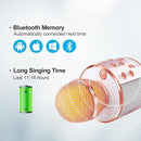 Microphone for Kids Voice Change Karaoke Microphone Kids Girl Gifts Handheld Wireless Bluetooth Microphone Home Party Favor Mic Microphones Kids Christmas Birthday Gifts by TinyTreasures Baby Boutique