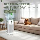 HEPA Air Purifiers for Home Large Room, Covers Up to 3065 ft², UVC Light, H13 HEPA 4-in1 Air Filter, Pet Air Purifier Remove Pets Dander, Smoke Pollutants Odor, Allergies in Bedroom, KF-P31 by TinyTreasures Baby Boutique