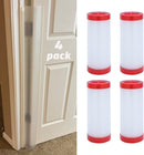 4PCS Baby Proofing Door Finger Pinch Guard Clear Door Jam Shield for Child Safety Finger Pinch Protector Hinge Protectors for Kids/Pet by TinyTreasures Baby Boutique