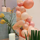 130pcs Coral Red Balloons Different Sizes 18" 12" 10" 5" Pastel Red Latex Balloon Garland Arch Kit for Birthday Baby Shower Graduation Wedding Valentine's Day Christmas Party Decorations by CozyNest Decor