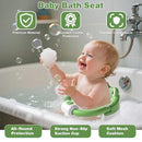 Baby Bath Seat for Babies 6 Months & up Non-Slip Toddler Bath Seats for Sitting Up Infant Bathtub Chair with Suction Cups and Soft Cushion for Baby Shower Tub Seat by TinyTreasures Baby Boutique