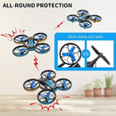 Mini Drones for Kids - RC Drone with Auto Hovering and Headless Mode, Quadcopter with LED Light, Propeller Full Protect, 3D Flips, 3 Batteries, Remote Control, Best Toys Gifts by TinyTreasures Baby Boutique