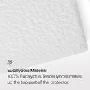 SIJO Mattress Protector, 100% Waterproof, Cooling, Ultra Soft, Noiseless, 16 inch Deep Pocket, Best Overall Mattress Protector Award Winner by Apartment Therapy (Queen) by TinyTreasures Baby Boutique