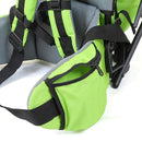 ClevrPlus Cross Country Baby Backpack Carrier, Green, Toddler Hiking Backpack with Comfortable Seat, Adjustable Straps & Belt, Foldable Frame Lightweight Large Capacity Child Carrier for Outdoor by TinyTreasures Baby Boutique