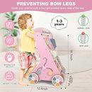 Wooden Baby Walker Wheels,Baby Push Walker for Babies 12 Months+ Montessori,Toddler Walker Push Toy Wooden Activity Walker for Boy,Walking Toys12 Months+ Learning to Walk by TinyTreasures Baby Boutique