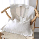 Amazhiyu 100% Linen Door Hanging Laundry Hamper Bag, 19x27 Inches (Linen) by CozyNest Decor