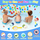 Bath Toys for Kids Ages 1-3 - Baby Water Table Pool Toys For Toddlers Mold Free Wind-Up Turtle Toy Bathtub Shower Toy for Infants Babies 6-12-18 Months 1 2 3 4 Year Old Girls Boys Birthday gifts by TinyTreasures Baby Boutique