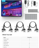 Govee Smart Outdoor String Lights 2, 144ft Outdoor Lights with Dimmable Warm White LED Bulbs, 47 Scene Modes for Patio, Backyard, Balcony, IP65 Waterproof, Works with Alexa, App Control by CozyNest Decor