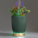 Earnest Living Essential Oil Diffuser Ceramic Artificial Succulent Plants Potted Diffuser 100 ml for Lavender Essential Oils Timers Night Lights and Auto Off Humidifier Aromatherapy Diffusers for Gift by TinyTreasures Baby Boutique