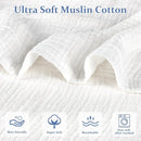 Hooyax Muslin Baby Lounger Cover Soft Organic Cotton Slipcover Fits Newborn Lounger for Baby Boys and Girls (White) by TinyTreasures Baby Boutique