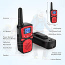 WokTok Adult Walkie Talkies Long Range Rechargeable Portable Two-Way Walkie Talkie, Camping Gear, SOS Sirens, NOAA Weather Alarms, Kid's Toys, Easy-to-Use Walkie Talkies,2 Packs(No Batteries) by TinyTreasures Baby Boutique