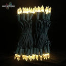 MULTI-SPARKING White Christmas LED Lights - 100 Count Warm White Holiday String Lights for Tree, Party, Wedding, Indoor and Outdoor Use, 33 Feet Green Wire, UL Certified, Connectable by GreenHaven Gardens