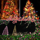 150LIGHTS Multi Extra-Bright with End Connectors Christmas Decorative Lights 9.72m UL Certified Mini String Light Set Waterproof for Home Garden Holiday Christmas Tree Party Patio Wedding by CozyNest Decor