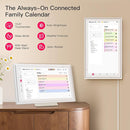 15.6 Inch Digital Calendar, Full HD Touchscreen Smart Planner for Family Schedules - Wall & Desk Mount, Great for Seamless Daily Planning & Household Organization, with LED Reminder Light by TinyTreasures Baby Boutique
