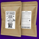Cat Grass Seeds Deluxe Blend – Tender, Smooth and Chonky – Grows 50 Pots of Fresh Cat Grass for Indoor Cats – Easy & Fast to Grow Bulk Rescuer's Pack Grows 600 Square inches of Edible cat Grass by GreenHaven Gardens